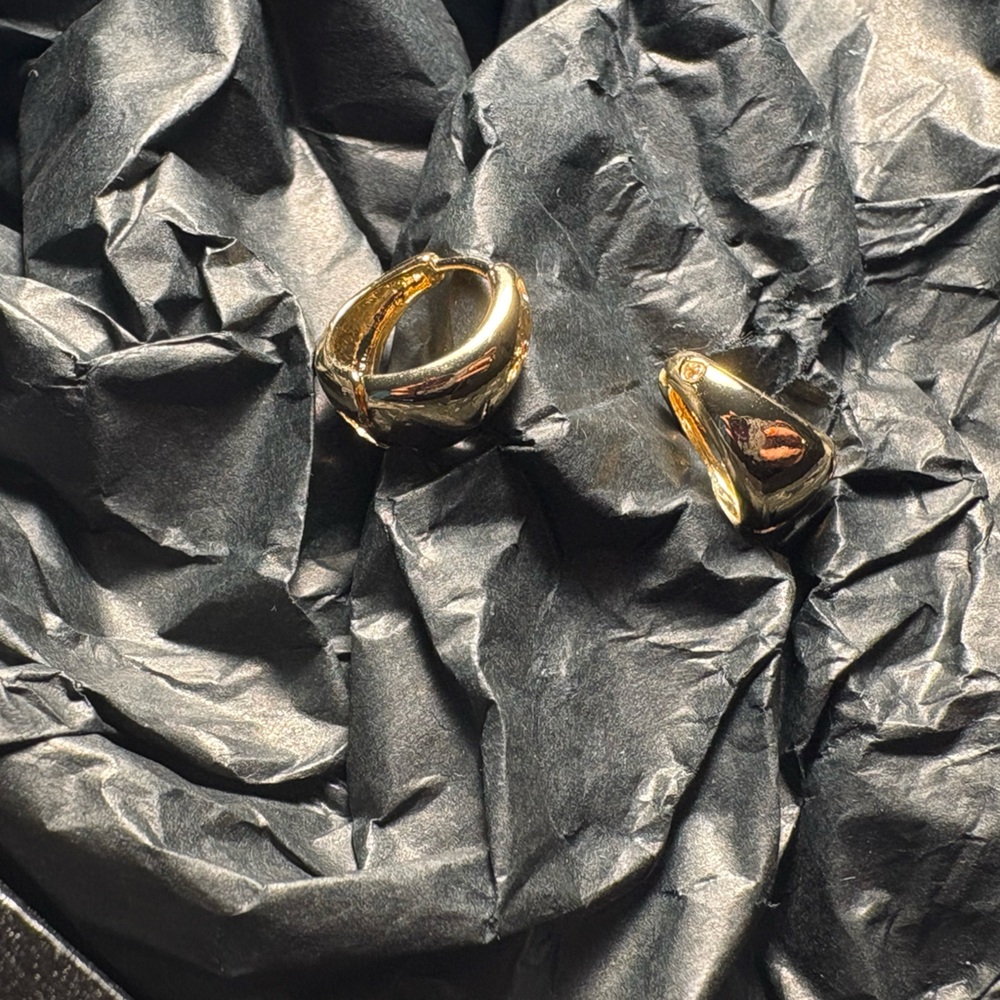 Gold Hoop Earrings